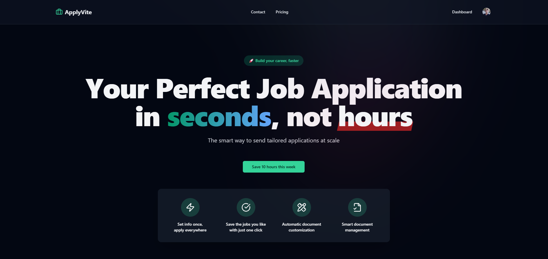 ApplyVite: Producto propio · Descontinuado